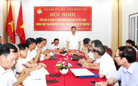 Hưng Yên phát động chương trình "Đại sứ Khuyến học xanh - Công dân học tập số" năm 2026