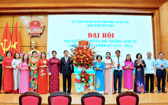 Hội Khuyến học phường Ngọc Hà tổ chức Đại hội đại biểu lần thứ nhất, nhiệm kỳ 2026-2031