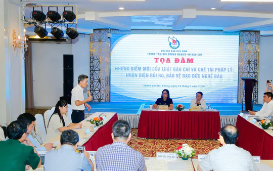 Nhận diện rủi ro pháp lý, giữ vững đạo đức nghề báo, điểm mới của Luật báo chí và chế tài pháp lý