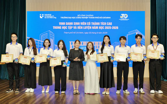 Trường Đại học Công nghiệp Thành phố Hồ Chí Minh dành khoảng 80 tỷ đồng học bổng, hỗ trợ người học