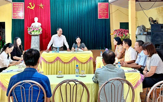 Hội Khuyến học Lào Cai tăng cường kiểm tra, khảo sát công tác khuyến học, khuyến tài tại cơ sở