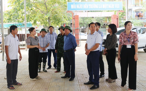 Sau lũ lụt, Thái Nguyên không để học sinh không có chỗ học tập