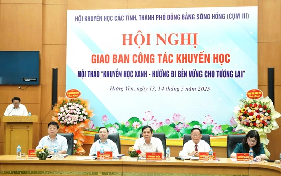Hội nghị giao ban cụm thi đua khuyến học đồng bằng sông Hồng, triển khai "Khuyến học xanh"
