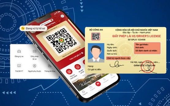 Thông tin mới về việc cập nhật giấy phép lái xe trên VNeID