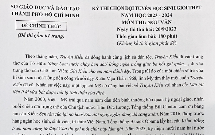 Tổng thống Mỹ lẩy Kiều